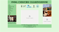 Desktop Screenshot of cmmclearinghouse.cmpdi.co.in