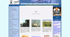 Desktop Screenshot of cmpdi.co.in